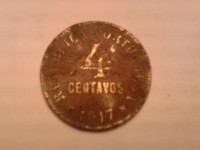 Moeda 4 centavos de 1917