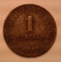Moeda 1 centavo de 1918