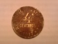 Moeda 4 centavos de 1917